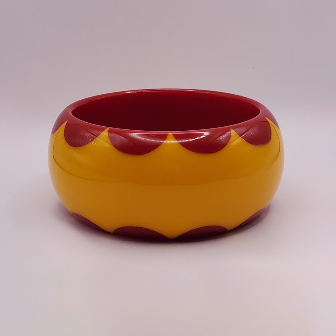 BIG DOME IN RED & YELLOW OOAK