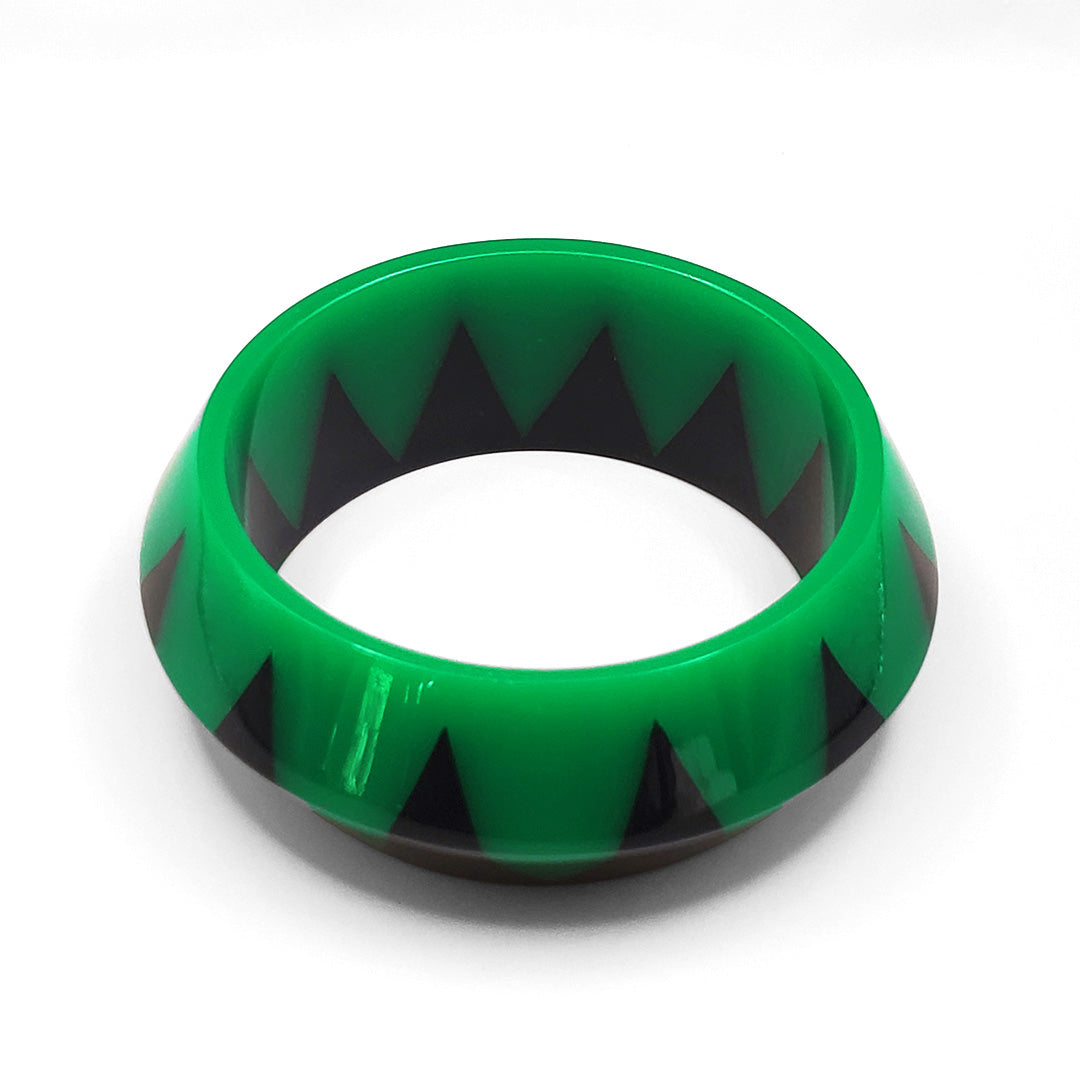 CLASSIC CLAW IN BLACK & GREEN, ONE OF A KIND