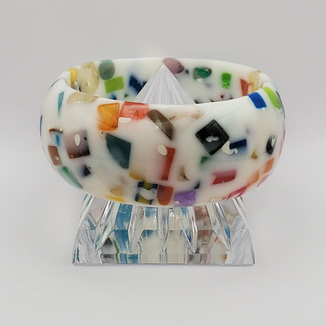 White "Fruit Salad" - One of a Kind